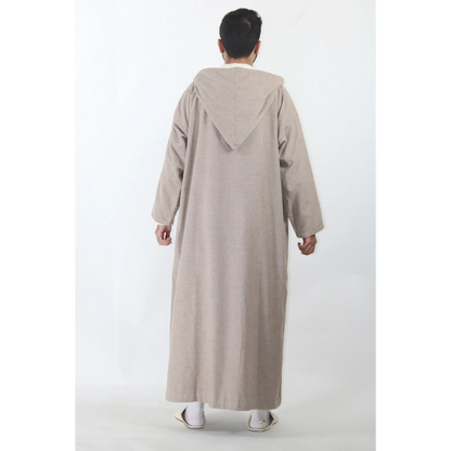Moroccan Winter Djellaba - Beige