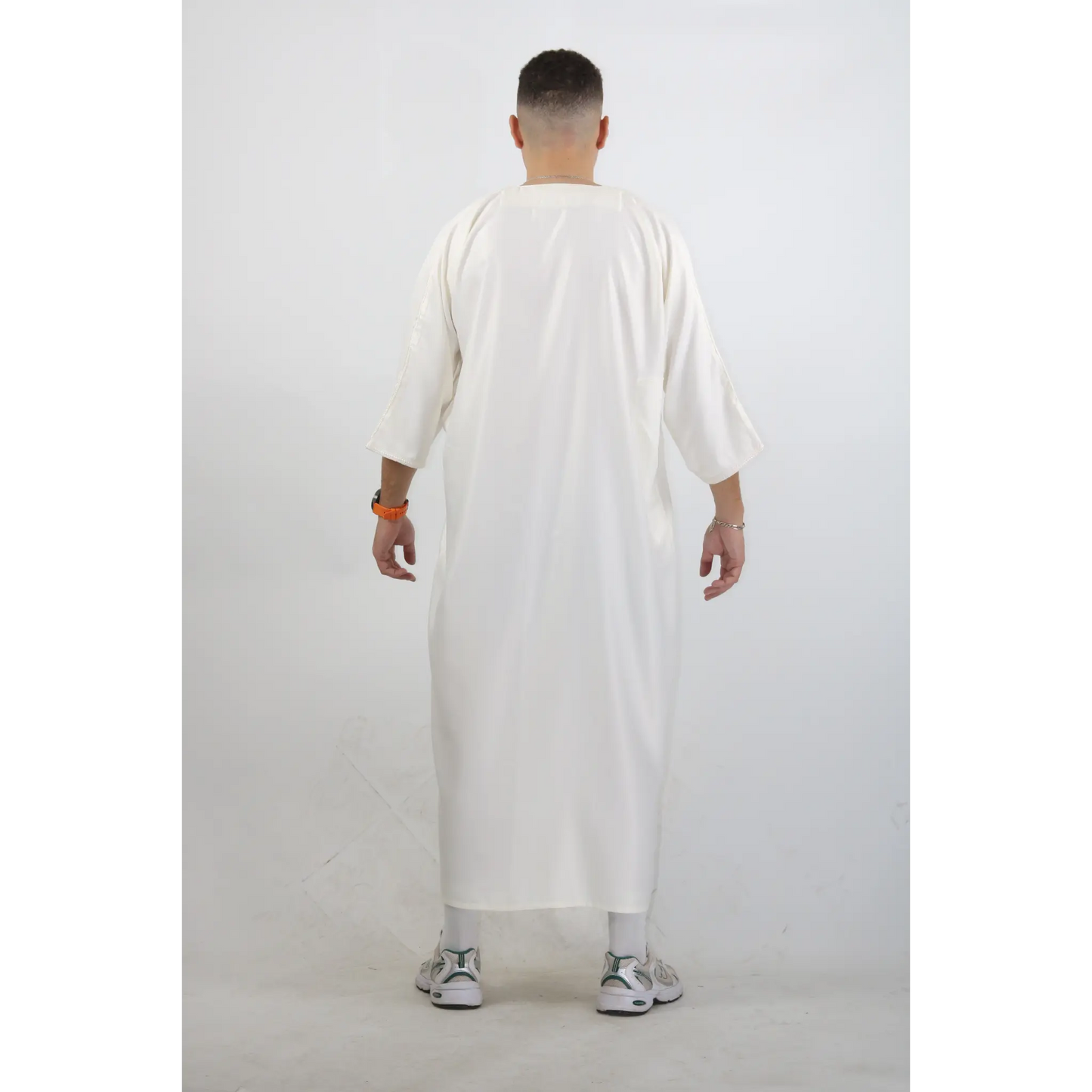 Moroccan Summer Gandoura - White