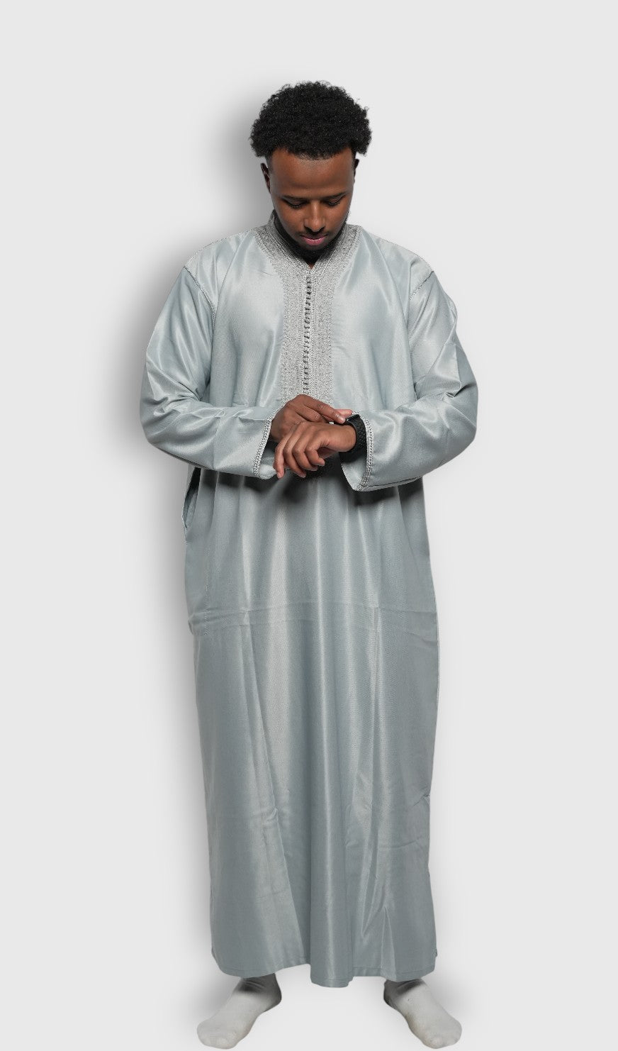 Moroccan Kaftan - Grey