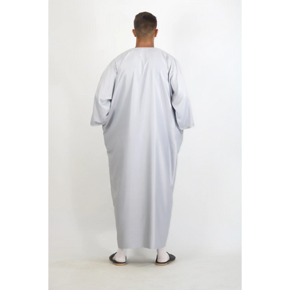 Moroccan Summer Gandoura - Grey