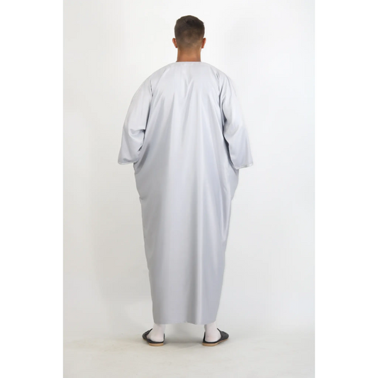 Moroccan Summer Gandoura - Grey